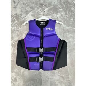 OBrien Ladies Large Purple Black BioLite Life Vest PFD USCG Approved‎